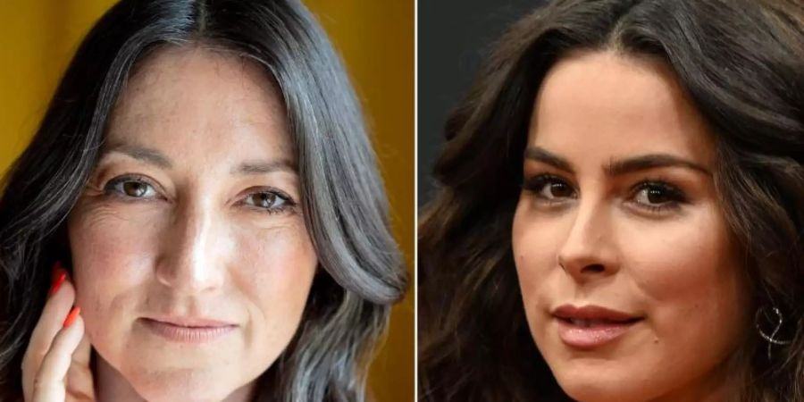 Charlotte Roche und Lena Meyer-Landrut sprechen über ihre Freundschaft. Foto: Christoph Soeder/dpa