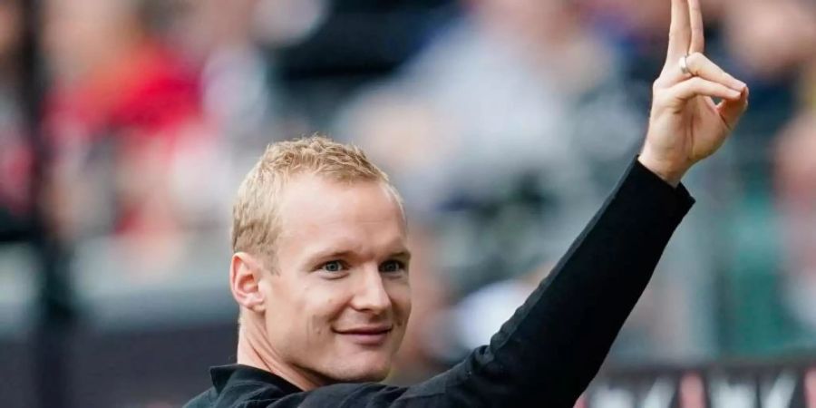 Kann wahrscheinlich trotz eines Daumenbruchs spielen: Sebastian Rode. Foto: Uwe Anspach