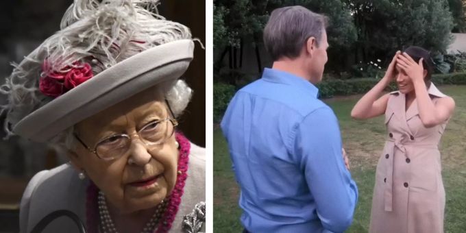 Böse Folgen - Queen will TV-Sender nach Meghans Interview bestrafen