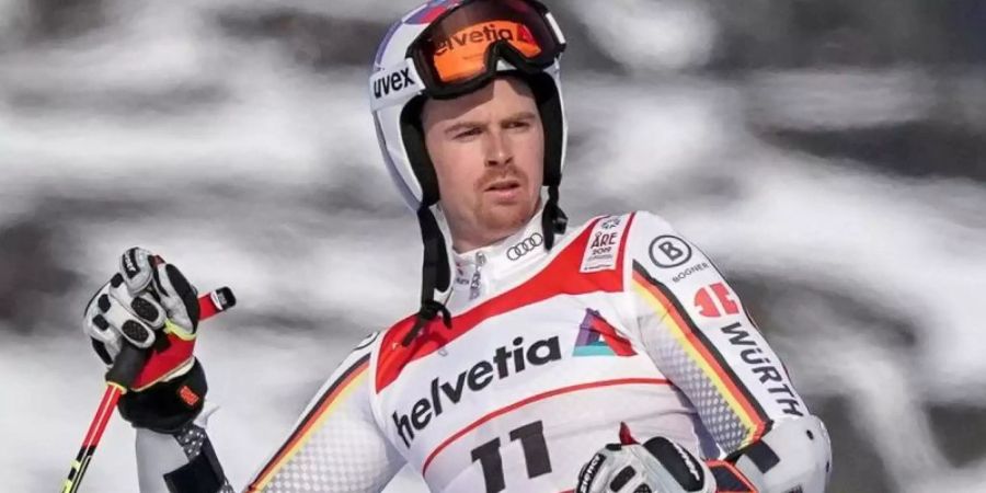 Für Felix Neureuther ein heisser Anwärter auf den Riesenslalom-Gesamtsieg: Stefan Luitz. Foto: Michael Kappeler/dpa