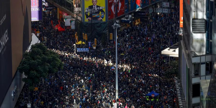 Proteste in Hongkong