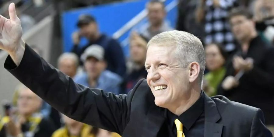 Ludwigsburgs Cheftrainer John Patrick unterlag mit seiner Mannschaft mit 72:77 bei Rasta Vechta. Foto: Thomas Kienzle