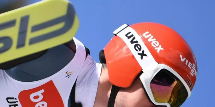 Kämpft noch mit Problemen beim Skispringen: Johannes Rydzek. Foto: Patrick Seeger/dpa