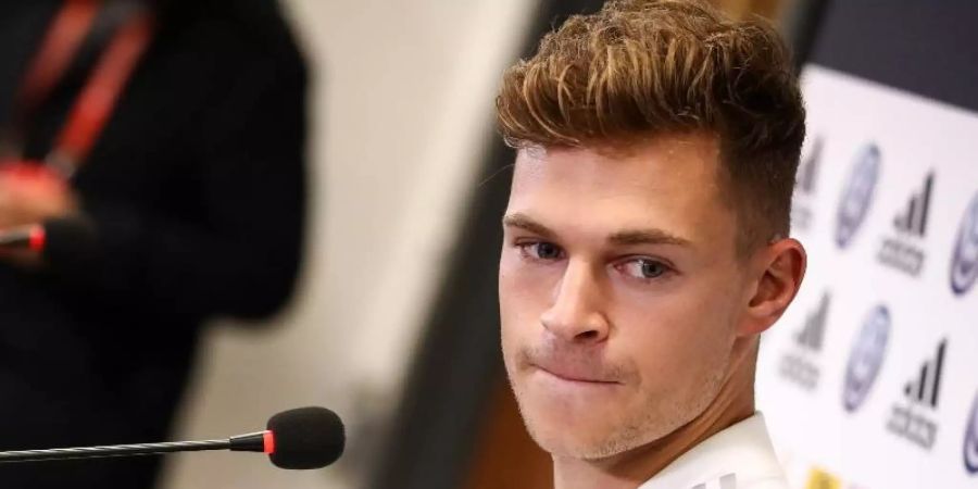 Schätzt den DFB-Kader für die EM als Titeltauglich ein: Joshua Kimmich. Foto: Christian Charisius
