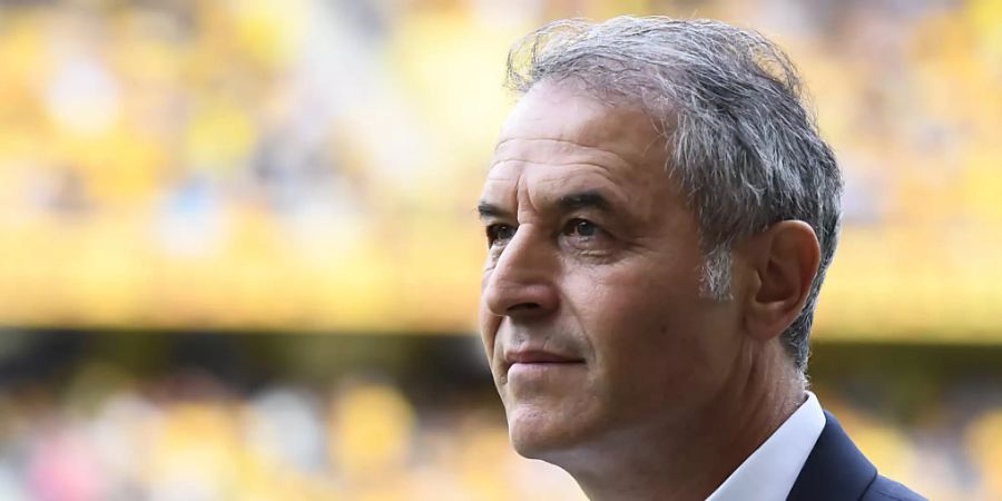 Basels Trainer Marcel Koller führte sein Team wieder auf Augenhöhe mit YB