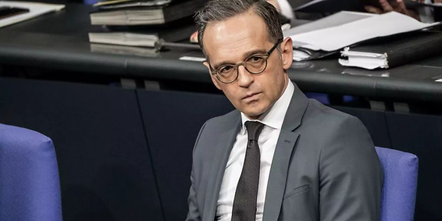 Anders auf dem Bild war der deutsche Aussenminister in einer Debatte über die auswärtige Kultur- und Bildungspolitik im Bundestag vorübergehend nicht an seinem Platz - was ihm Kritik aus dem Parlament einbrachte. (Archivbild)