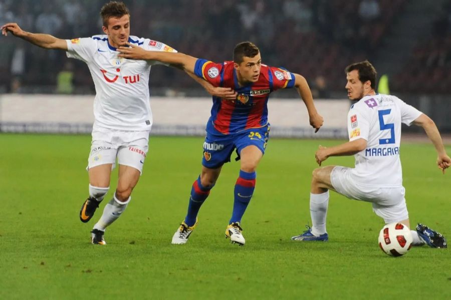 Granit Xhaka lancierte seine Profi-Karriere 2010 beim FC Basel.