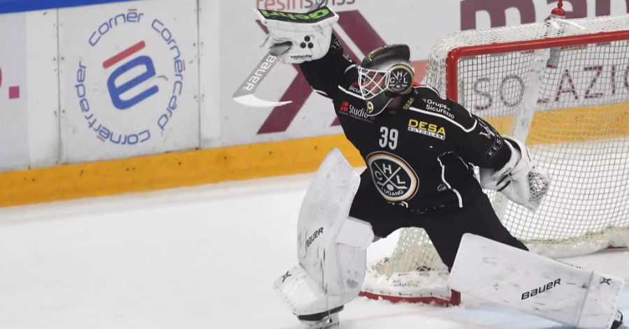 Luganos zweiter talentierter Goalie: Sandro Zurkirchen.