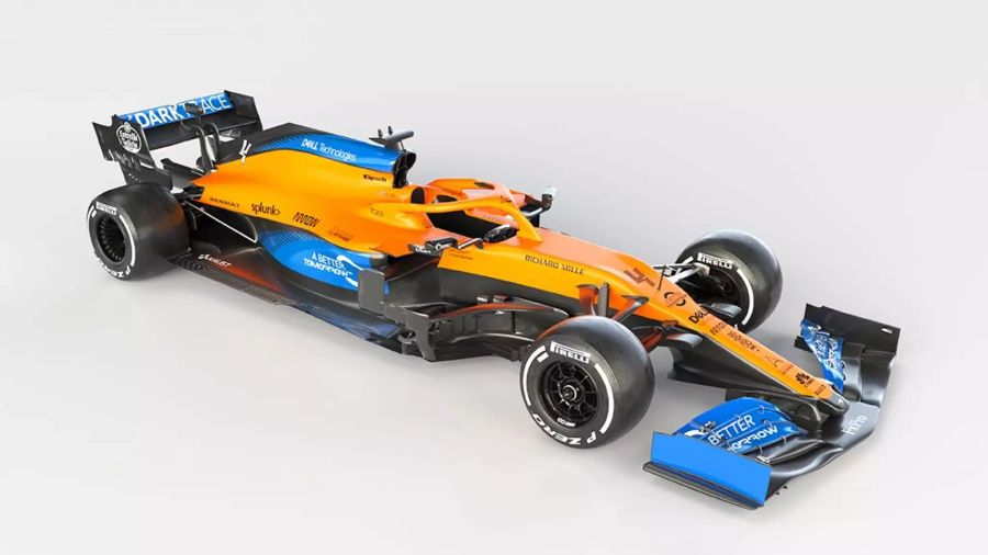 Der neue McLaren MCL35.