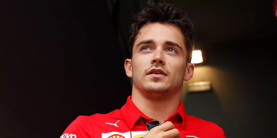 Charles Leclerc (22) hat Vettel den Rang abgelaufen und ist bei Ferrari die Nummer 1.