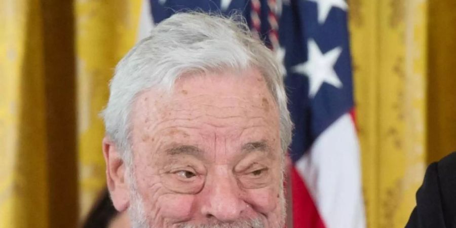 Stephen Sondheim gilt als einer der besten Texter der Theaterwelt. Foto: Michael Reynolds/EPA/dpa