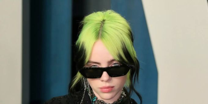 Die 18-jährige US-Sängerin Billie Eilish Die 18-jährige US-Sängerin Billie Eilish