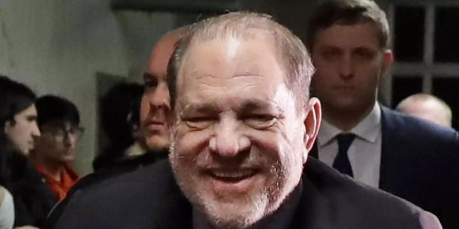 Harvey Weinstein im Gericht. Foto: Richard Drew/AP/dpa