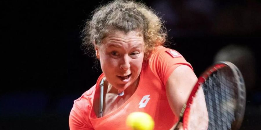 Anna-Lena Friedsam hat das Finale in Lyon verloren. Foto: Marijan Murat/dpa