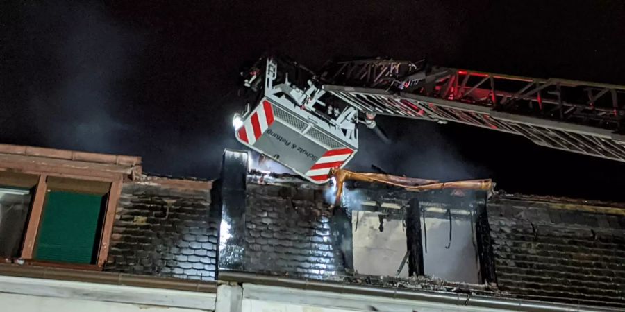 Brand zürich