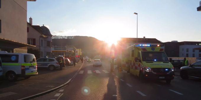 Unfall in Stein AG. stein