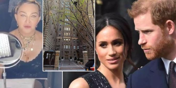 In New York - Madonna bietet Prinz Harry und Meghan ihr Apartment an