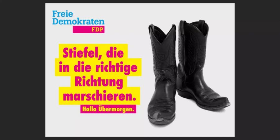 Wahlkampfwerbung von Thomas Kemmerich.