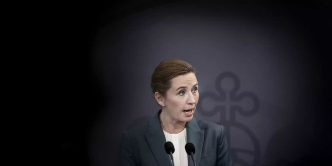 Regierungschefin Frederiksen Regierungschefin Frederiksen