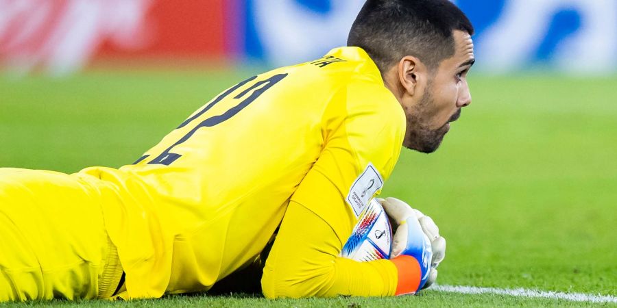 Portugals Torwart Diogo Costa.