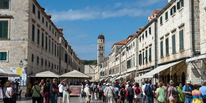 Die Altstadt von Dubrovnik. Die Altstadt von Dubrovnik.