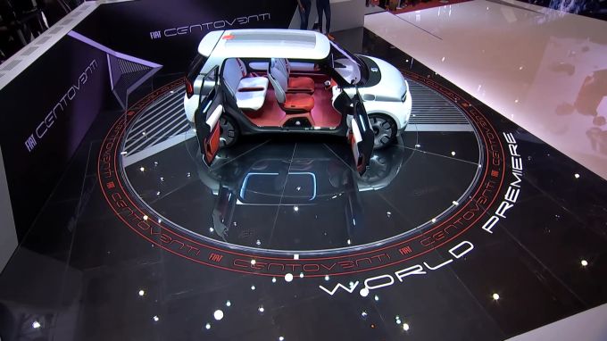 Der Fiat Centoventi ist bis jetzt nur ein Concept Car. Fiat Centoventi