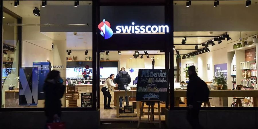 Und auch die Swisscom verzeichnet aktuell «leicht höhere» Krankheitsfälle. (Archiv)