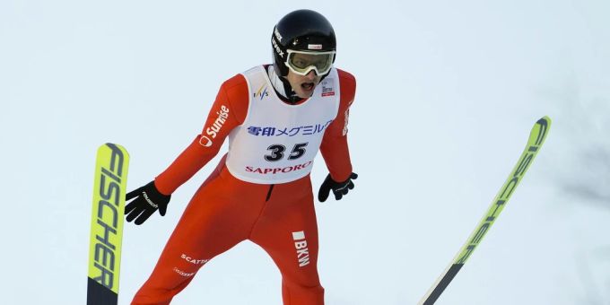 Gregor Deschwanden springt in Sapporo auf den 15. Platz. Gregor Deschwanden