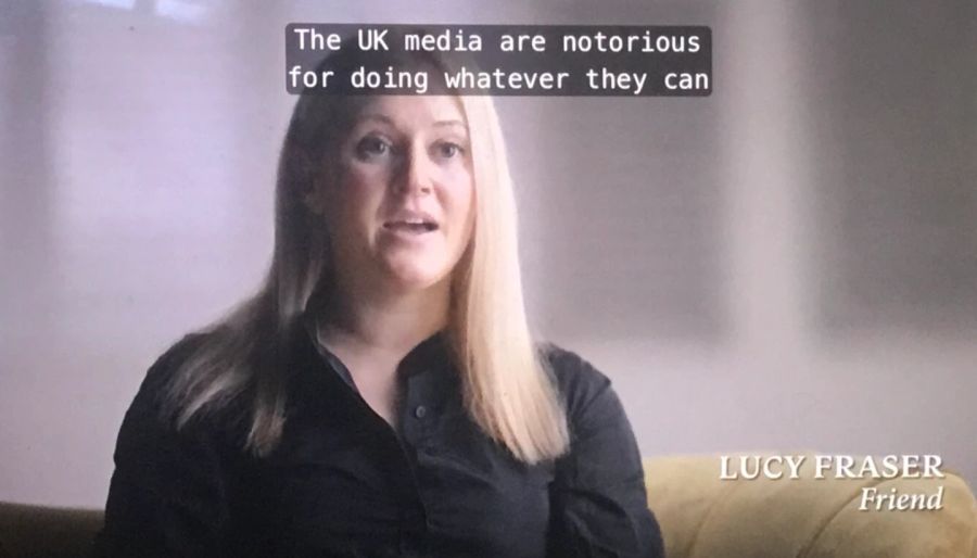 Lucy Fraser spricht in der neuen Dokuserie von Harry und Meghan.