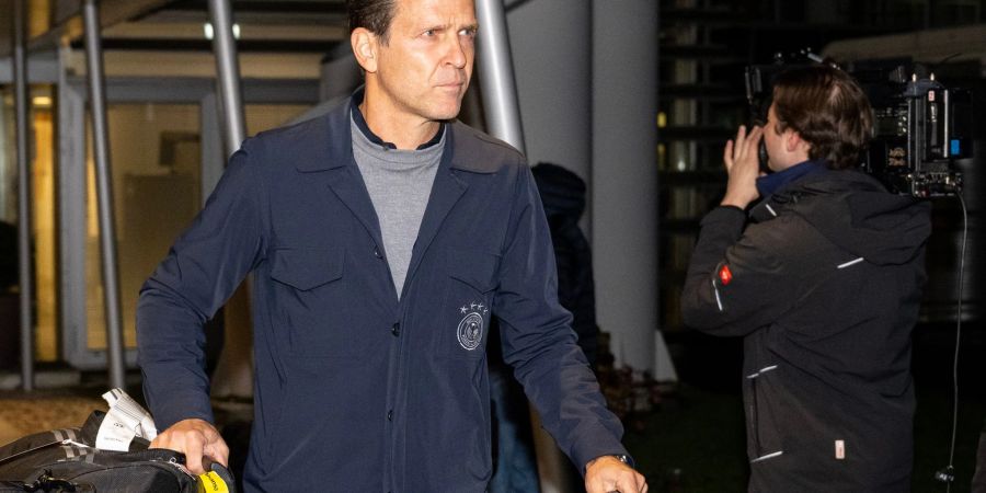 Teammanager Oliver Bierhoff.