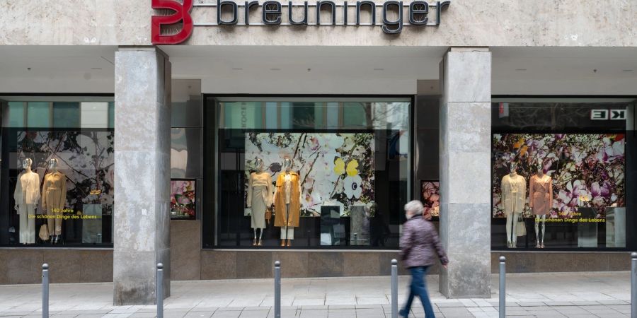 Das Modehaus Breuninger in Stuttgarts Innenstadt.