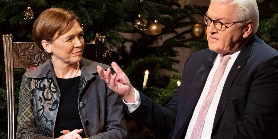 Auch im vergangenen Jahr zeigte das ZDF «Weihnachten mit dem Bundespräsidenten» mit Frank-Walter Steinmeier und Elke Büdenbender.