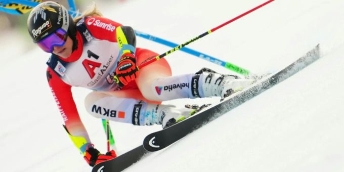 Lara Gut-Behrami ist im ersten Lauf des Riesenslaloms von Semmering die Schnellste. Lara Gut-Behrami