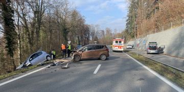 Eggenwil: Auffahrunfall führte zu Folge-Kollision