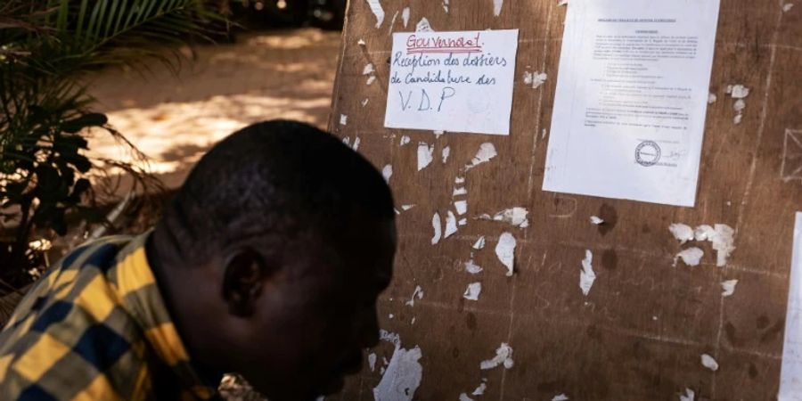 Rekrutierungsaufruf für Freiwilligen-Miliz in Ouagadougou