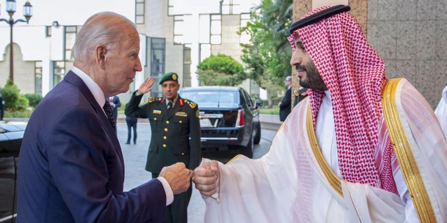 Biden und bin Salman