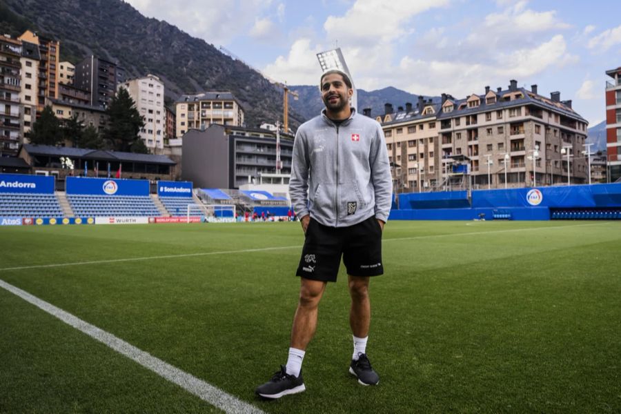 Ricardo Rodriguez vor dem EM-Quali-Spiel gegen Andorra Ende Juni.