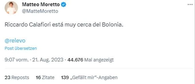 Riccardo Calafiori könnte den FCB in Richtung Bologna verlassen. Riccardo Calafiori FCB Bologna