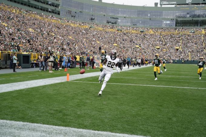Der beliebteste Rasen der NFL ist jener im Lambeau Field. nfl
