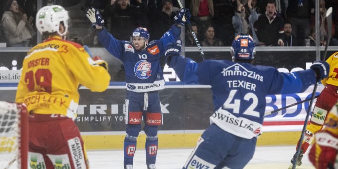 Sven Andrighetto fehlt den ZSC Lions einige Wochen. ZSC Lions