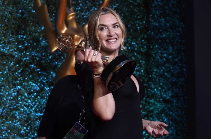 Kate Winslet konzentriert sich lieber auf Positives. (Archivbild) Kate Winslet Preis Preisverleihung