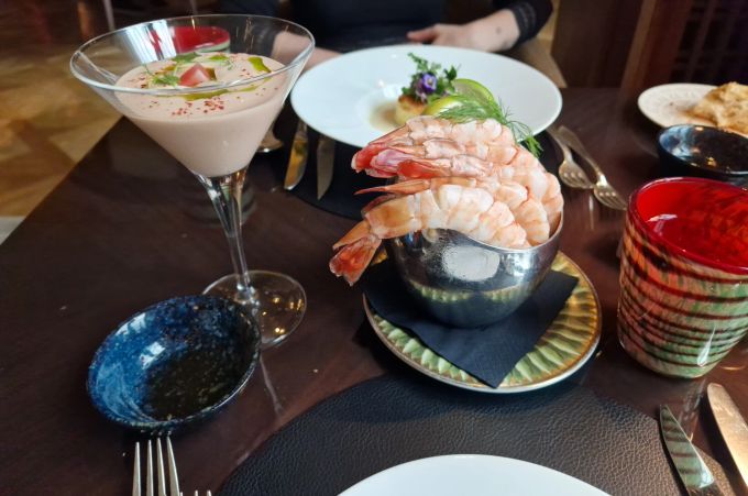 Der Krevettencocktail gilt als Retro-Klassiker. Restaurant