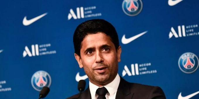 Nasser Al-Khelaifi hat jeglichen Kontakt zu Zinedine Zidane bestritten. Foto: Stephane De Sakutin/AFP/dpa Nasser Al-Khelaifi hat jeglichen Kontakt zu Zinedine Zidane bestritten. Foto: Stephane De Sakutin/AFP/dpa