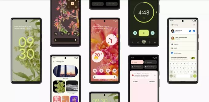 wenig überraschend wird das Pixel 6 von Google ein Android 12-Flaggschiff. Pixel 6 Google