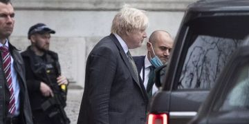 UK Prime Minister Boris Johnson in London