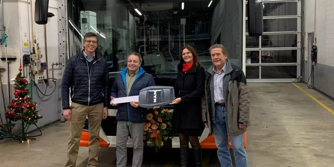 Schlüsselübergabe neue Busse Schlüsselübergabe neue Busse