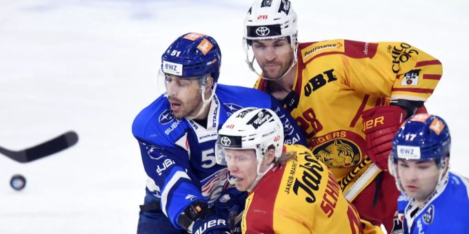 Die Partie ZSC gegen SCL wird zu einer unerwartet umkämpften Angelegenheit. National League ZSC SCL