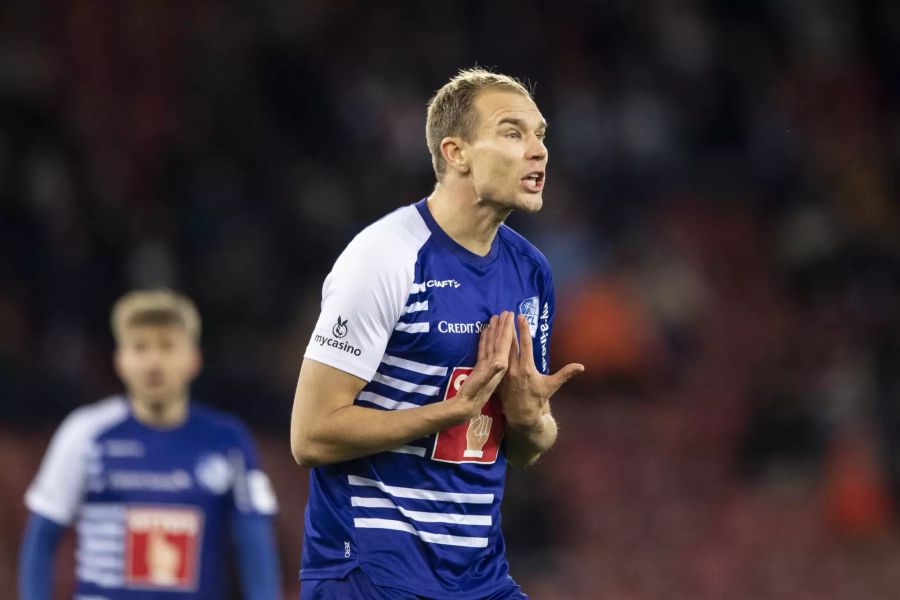 Viel Frust bei Holger Badstuber und dem FC Luzern.