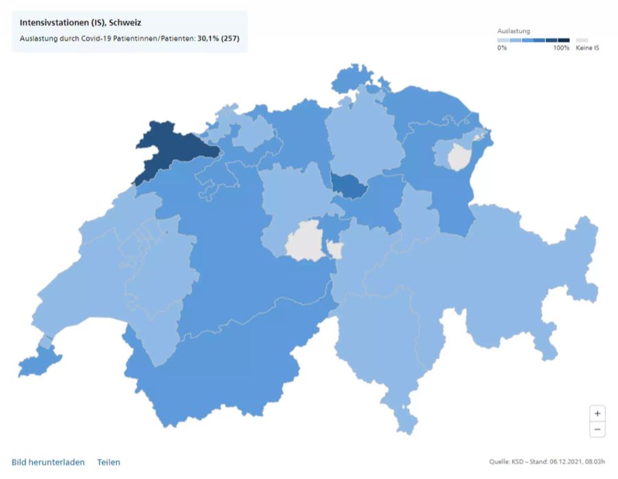 Coronavirus Intensivstationen