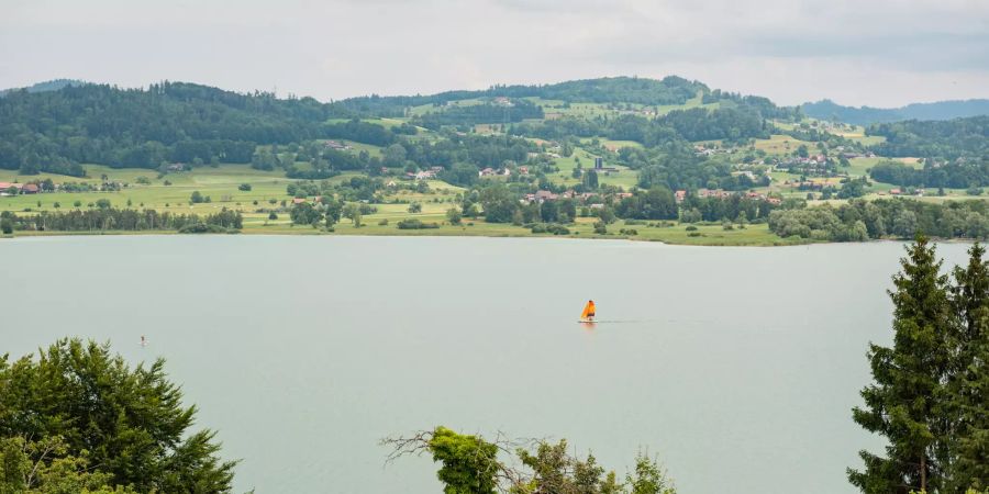 Der Pfäffikersee im Zürcher Oberland.
